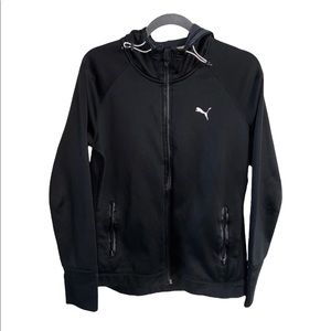 Puma Evostripe Full-Zip Black Hoodie